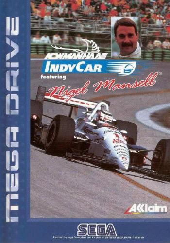 Cover Newman-Haas IndyCar Racing for Genesis - Mega Drive